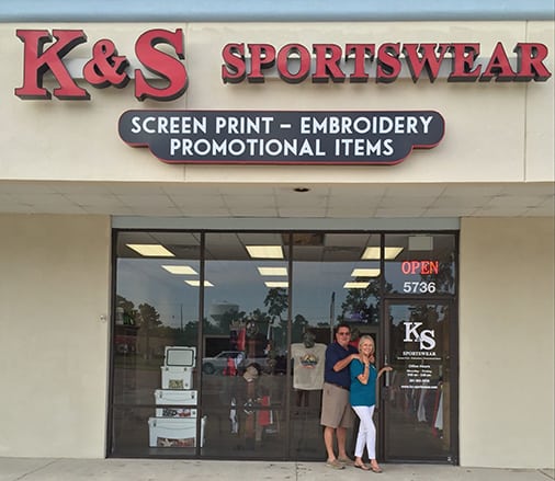 Welcome to K & S Sportswear K & S Sportswear Service Screen Print